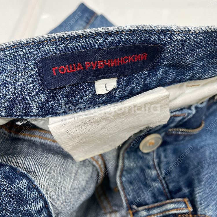 고샤 루브친스키 팬츠(그린/데님)--8