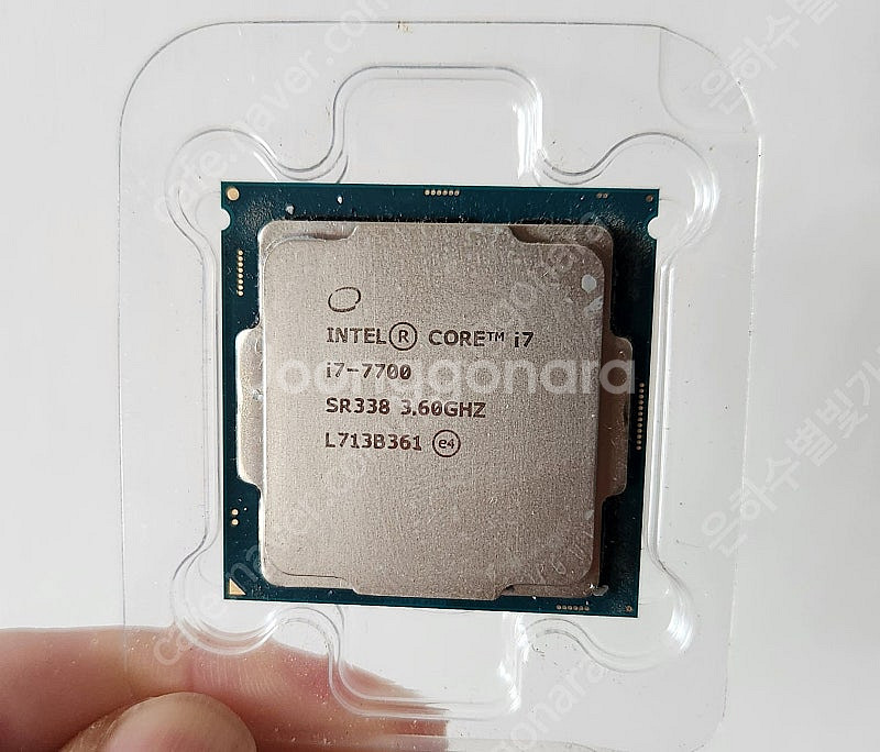 i7 7700 CPU + 기본쿨러--0