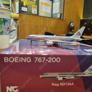 아메리칸항공 1:400 ng model n313aa 767-200 판매합니다.