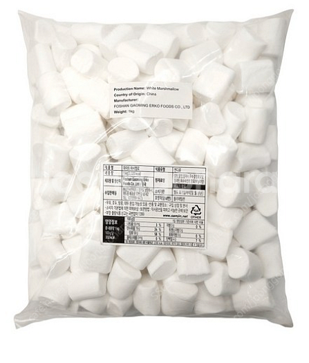 마시멜로 1kg 5개--0