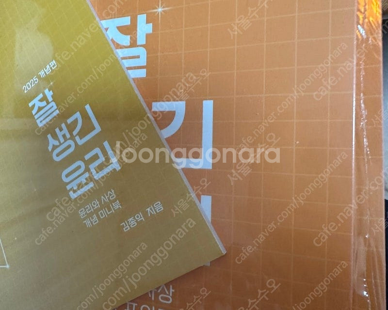 메가스터디 김종익 윤리와사상 잘생긴개념 세트--0