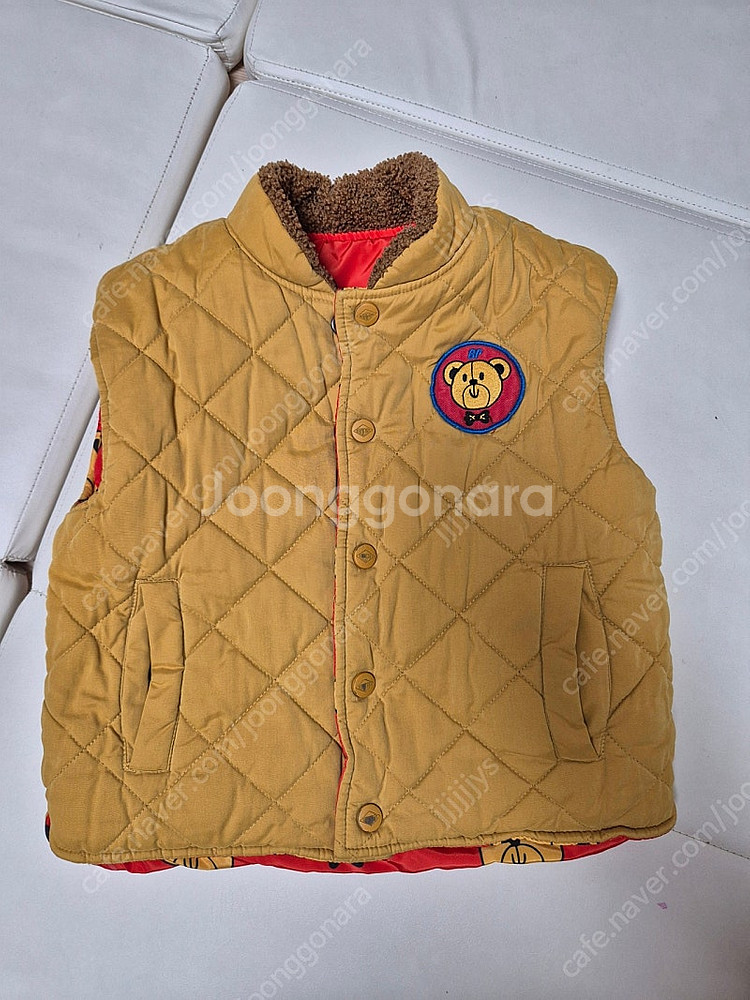 베베드피노 조끼 패딩 110--2
