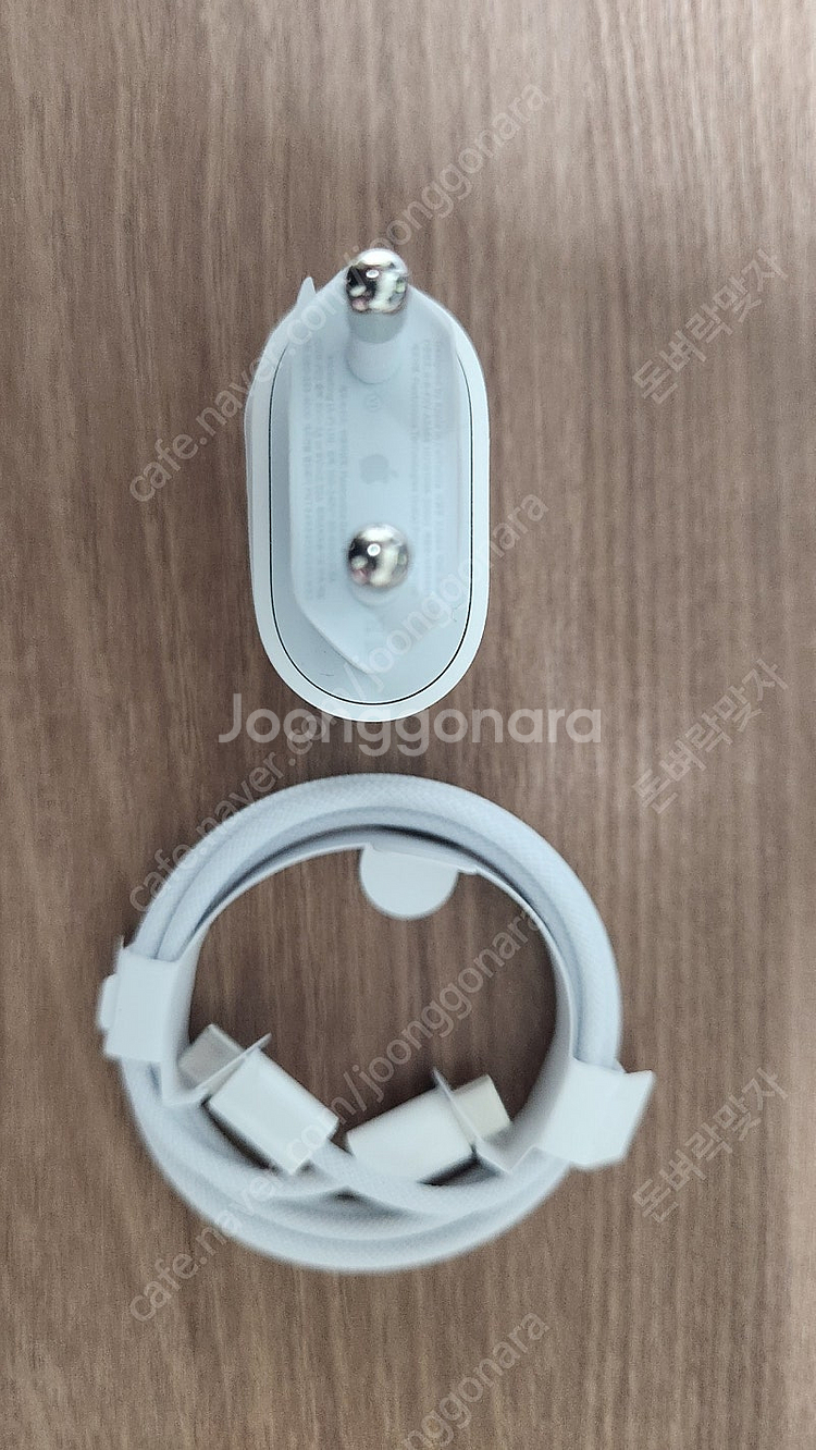 애플 정품 충전기(20W) + C to C 충전케이블(...--0