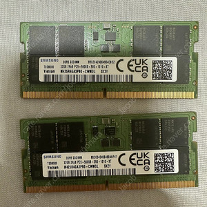 삼성 노트북램 DDR5 64g (32x2) 5600택포