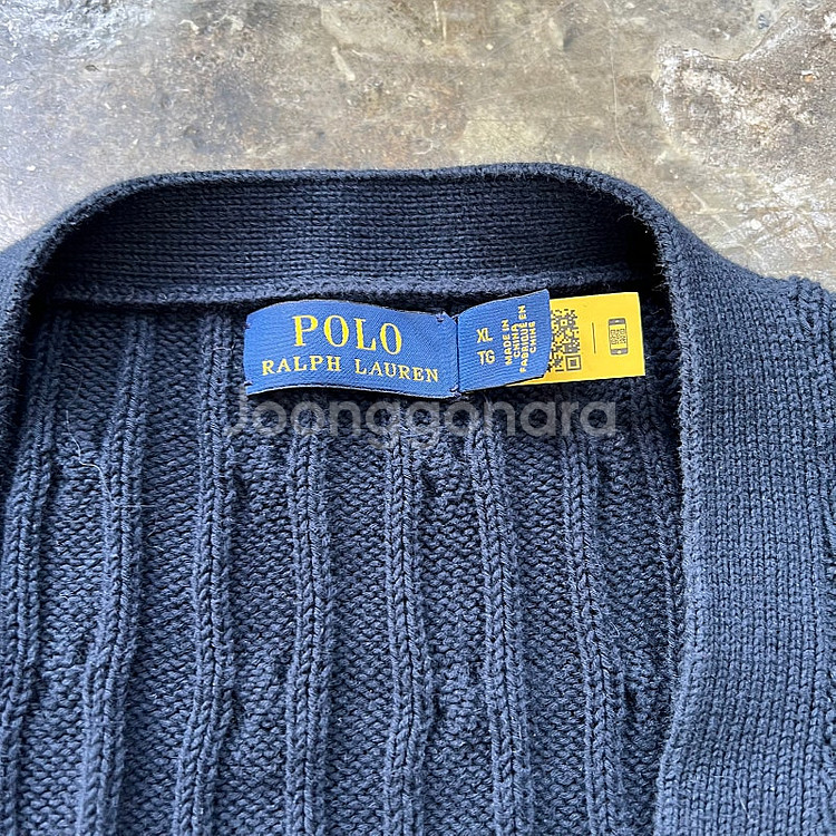 XL) 폴로 랄프로렌 케이블 니트 가디건--2