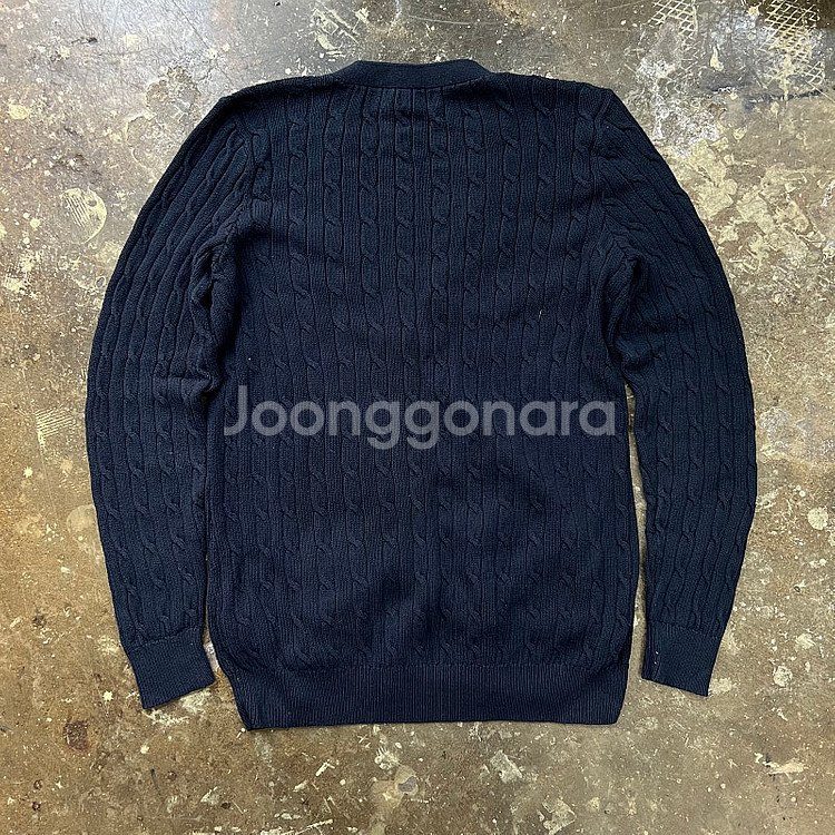 XL) 폴로 랄프로렌 케이블 니트 가디건--4