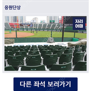 롯데자이언츠 30일 113 내야필드 2연석 바람막이주는날 판매합니다!