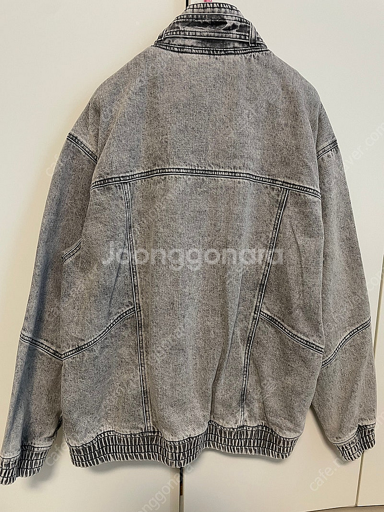 [L] 이자벨마랑 남성 그레이 데님 자켓 새상품--1