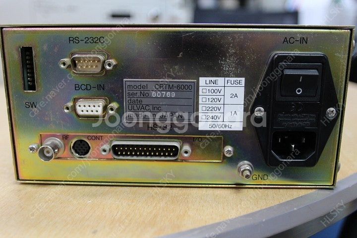 ULVAC CRTMー6000--4