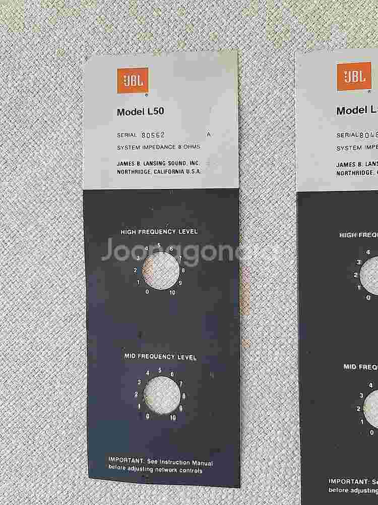 JBL L50 스피커 부품--8