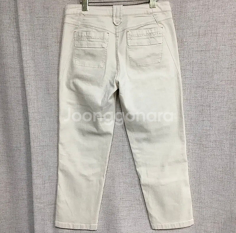 MINE 마인 오트밀 스티치 데님 팬츠 64--5