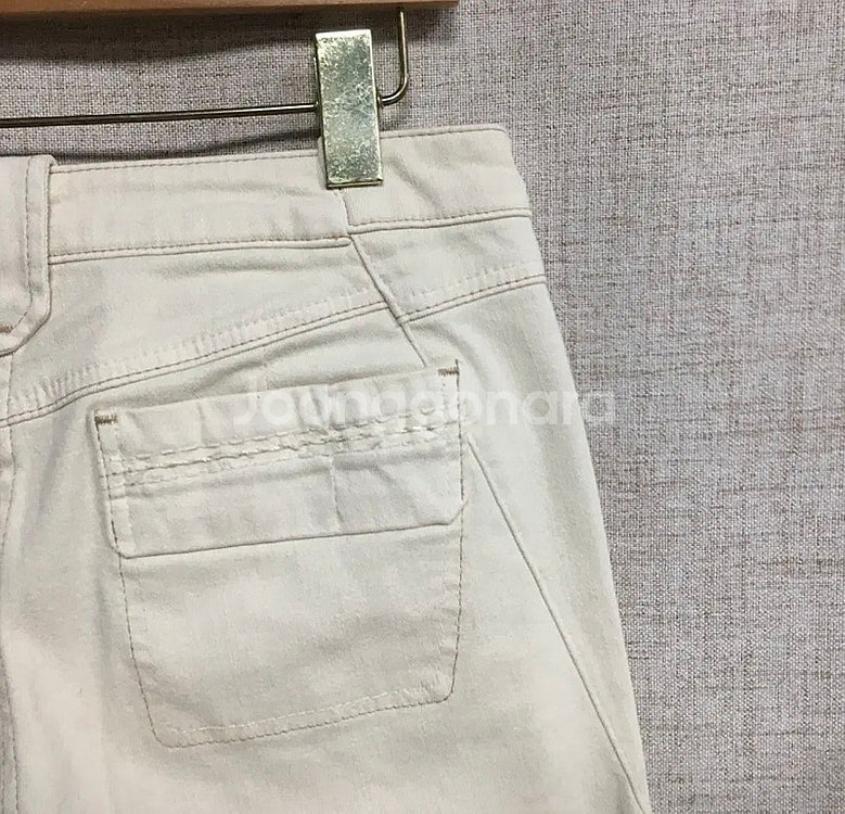 MINE 마인 오트밀 스티치 데님 팬츠 64--6