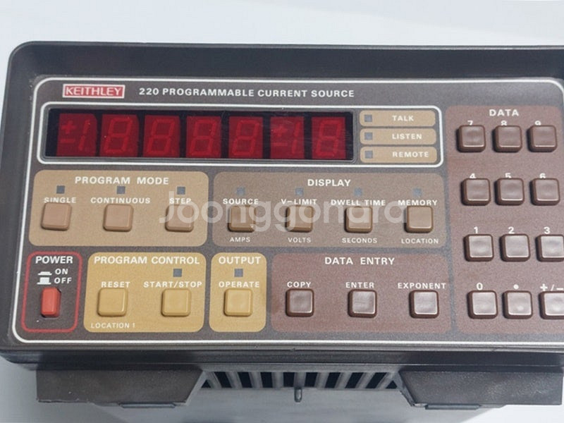 키슬리 KEITHLEY 220 Programmable ...--1