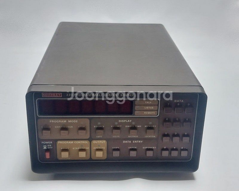 키슬리 KEITHLEY 220 Programmable ...--2