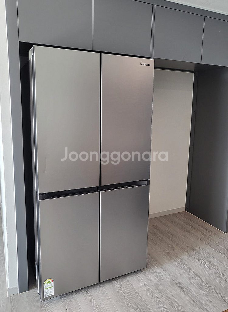 삼성 4도어 비스포크 프리스탠딩 냉장고 870l--0