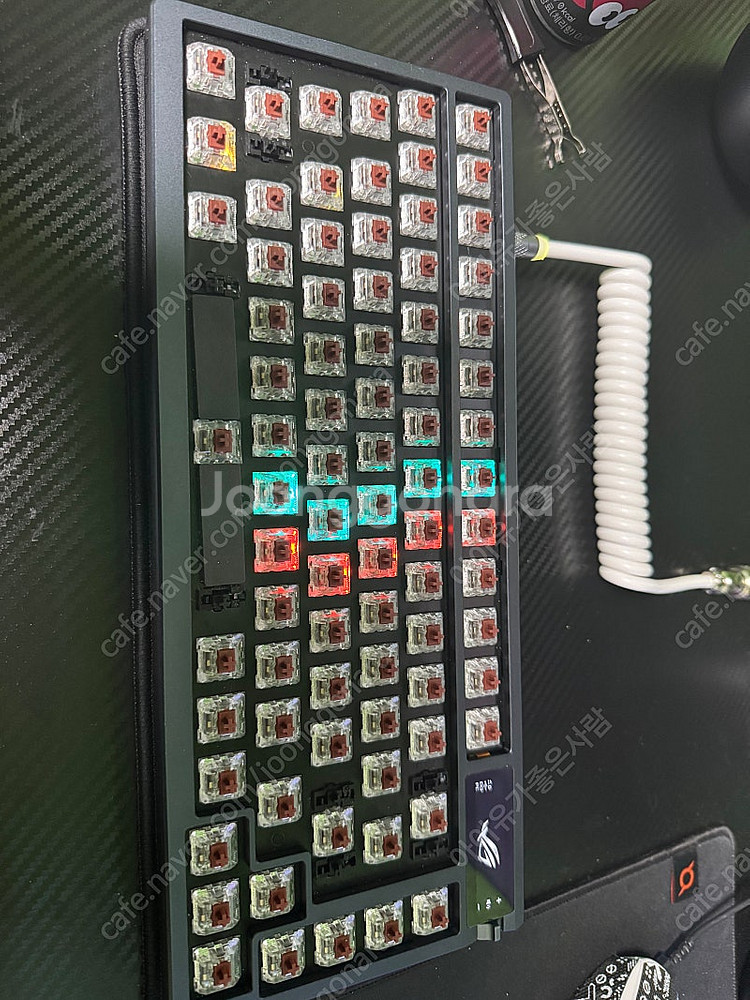 Asus rog azoth 풀윤활 키보드 (풀박스)--1