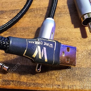 (인하)와이어드림 USB to DC2.1 캐이블 / 밴션 3.5mm TO RCA