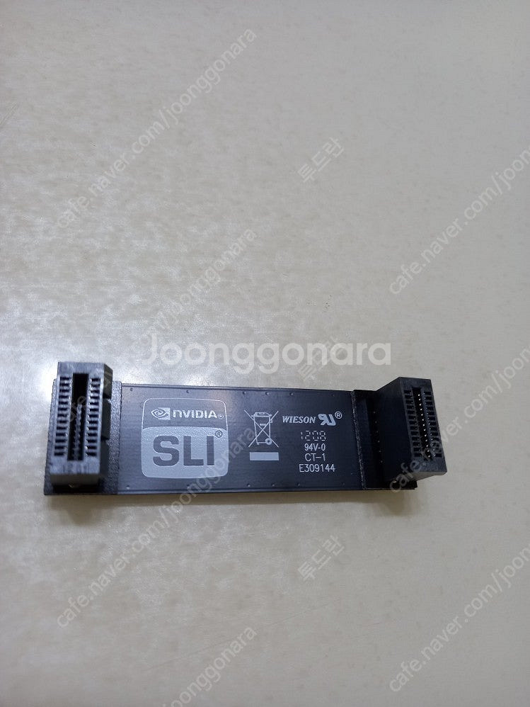 그래픽 카드 연결용 SLI bridge (sli 브릿지...--0