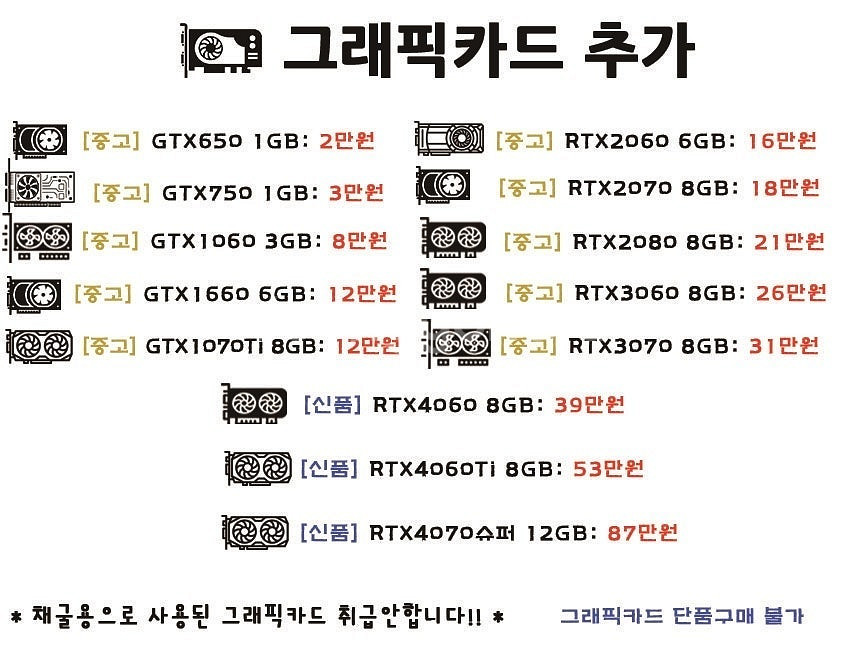 [판매] 최저가 새제품 컴퓨터 본체 판매 급--3