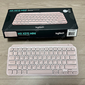MX KEYS MINI 로즈핑크 (로지텍코리아 정품)