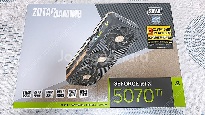 조텍 5070ti 솔리드 oc 단순개봉--0