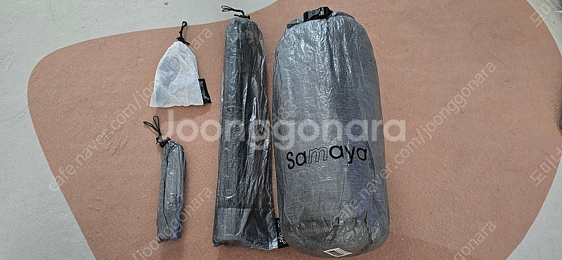 사마야 래디컬3 미사용팝니다. 백패킹텐트--2