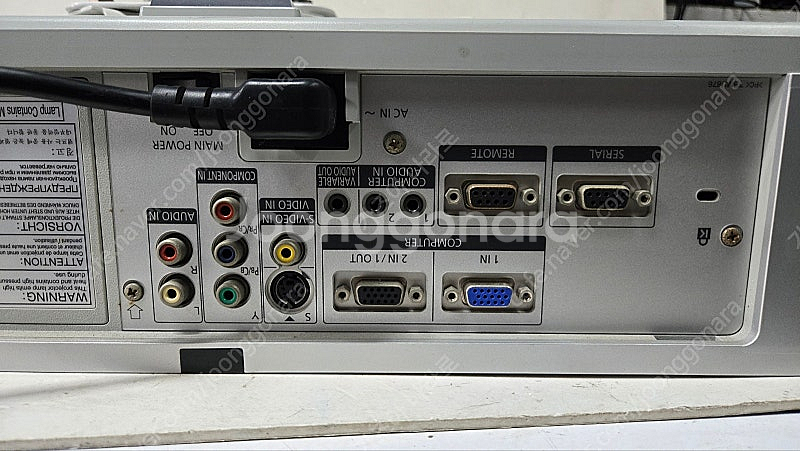 빔프로젝터 파나소닉 pt-f200ea 팔아봅니다--5