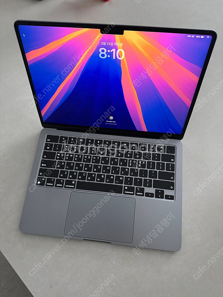 맥북에어 M2 13인치 16GB/256GB 스페이스 그...--4