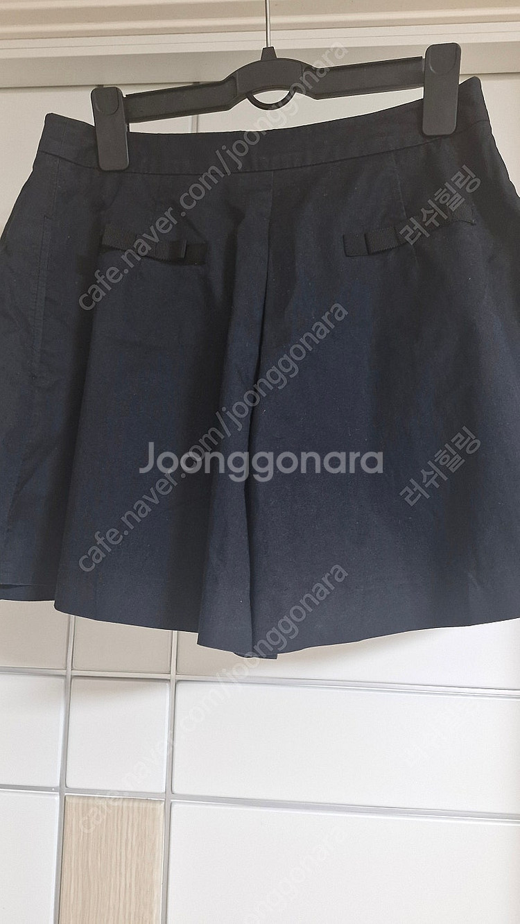 레니본 치마 반바지 54(55)한섬--1
