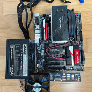 4세대 하스웰 i5-4690,z87보드, 트리니티쿨러, 16g ram, 500w파워 일괄 판매합니다.