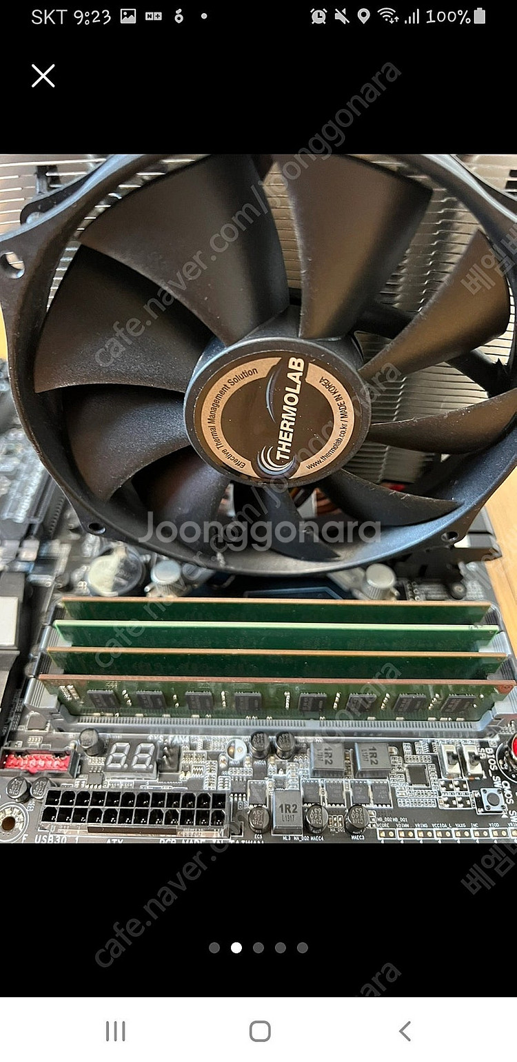 4세대 하스웰 i5-4690,z87보드, 트리니티쿨러,...--1