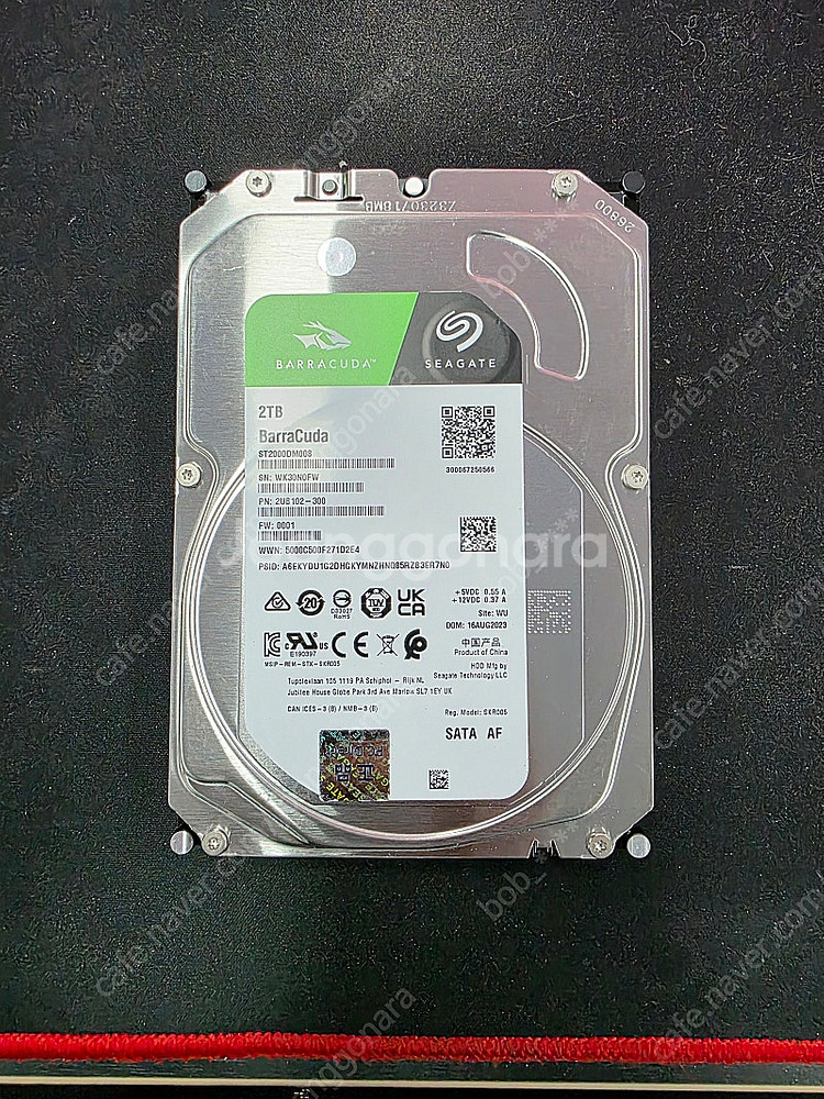 씨게이트 2테라 하드디스크 HDD 2TB (ST2000...--0