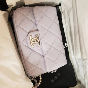 초희귀 정품 샤넬 제니 진주체인 쁘띠삭