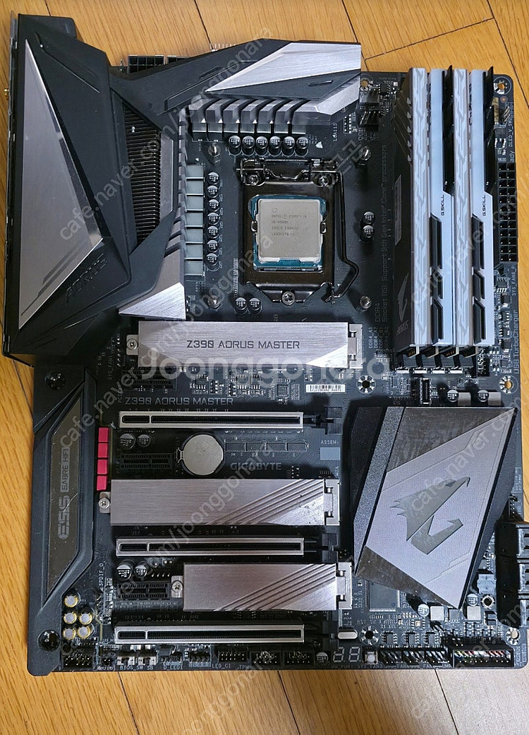 i9-9990k + z390 어로스 마스터 + 램 32...--0