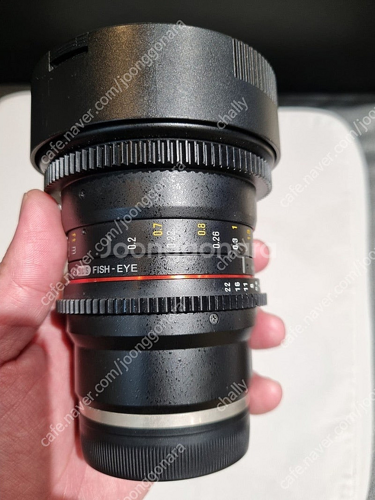 삼양 12mm T3.1 어안렌즈 팝니다 MF (소니FE...--2