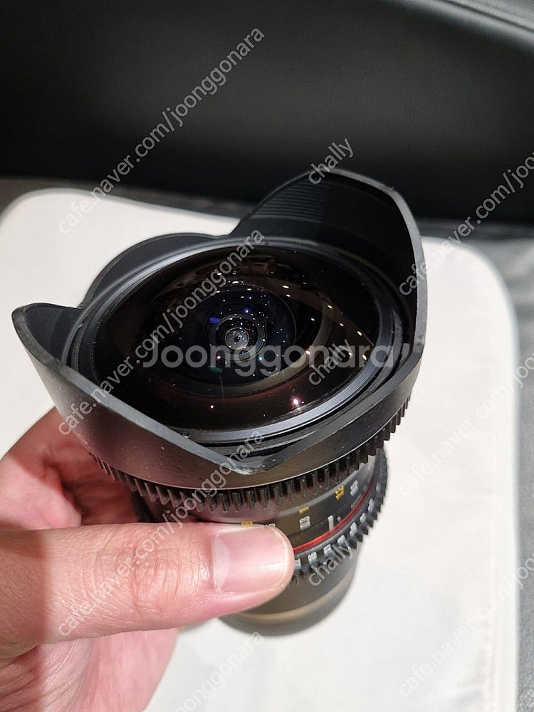 삼양 12mm T3.1 어안렌즈 팝니다 MF (소니FE...--3