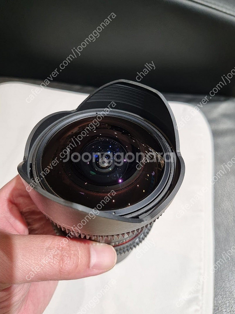 삼양 12mm T3.1 어안렌즈 팝니다 MF (소니FE...--4
