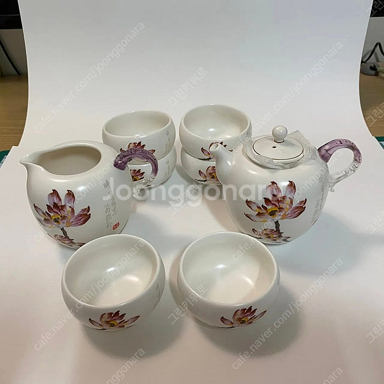 일롱 다기 세트 (8P)--1
