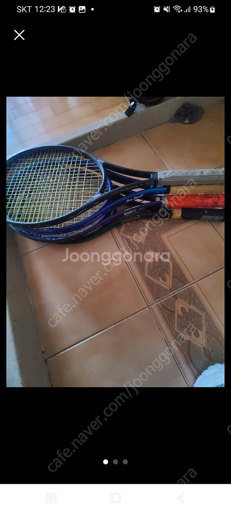 윌슨(Wilson) 프로스태프외 기타 테니스라켓 여러개...--0