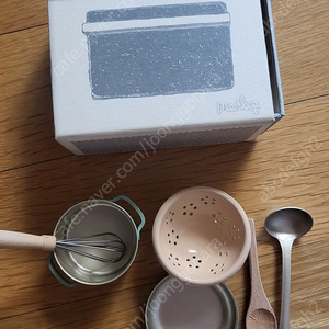 메일레그 북유럽 장난감 미니어처 냄비세트 오븐