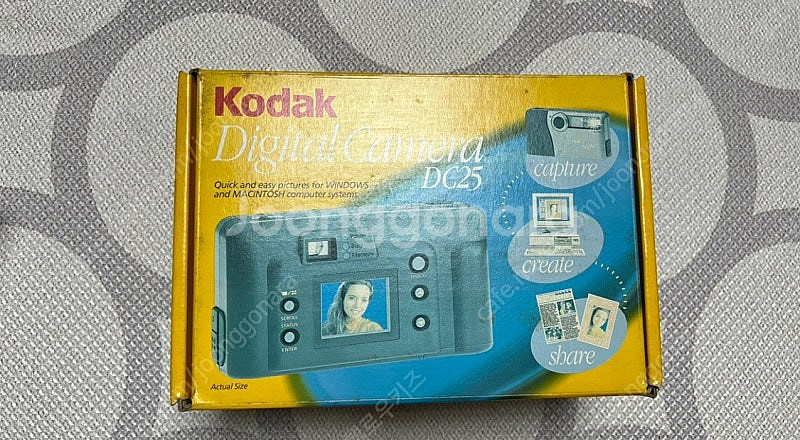 코닥 dc25 초창기 디지털 카메라. 수집용 레트로--1