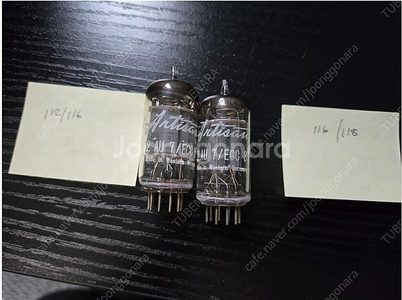 텔레풍켄 <> ECC82 12AU7 NOS ? 동일 코...--8