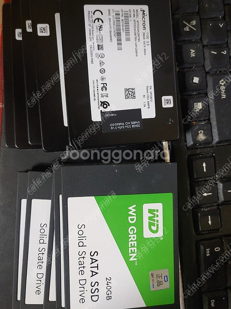 SSD120 240G 500G 1T싸게 팝니다.--0