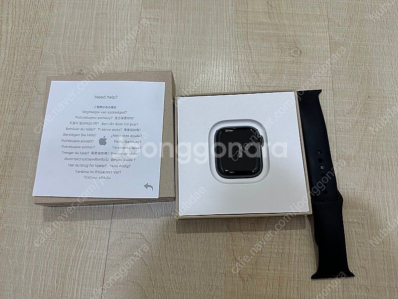 애플워치5 에르메스 44mm 누아르 3월 20일 리퍼 ...--0