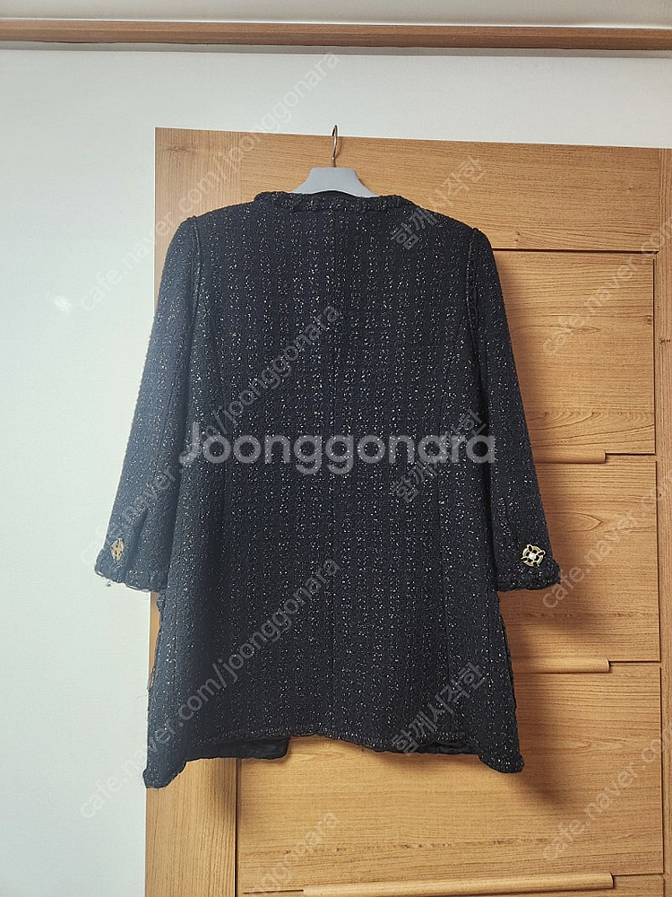 샤넬 트위드 자켓--1