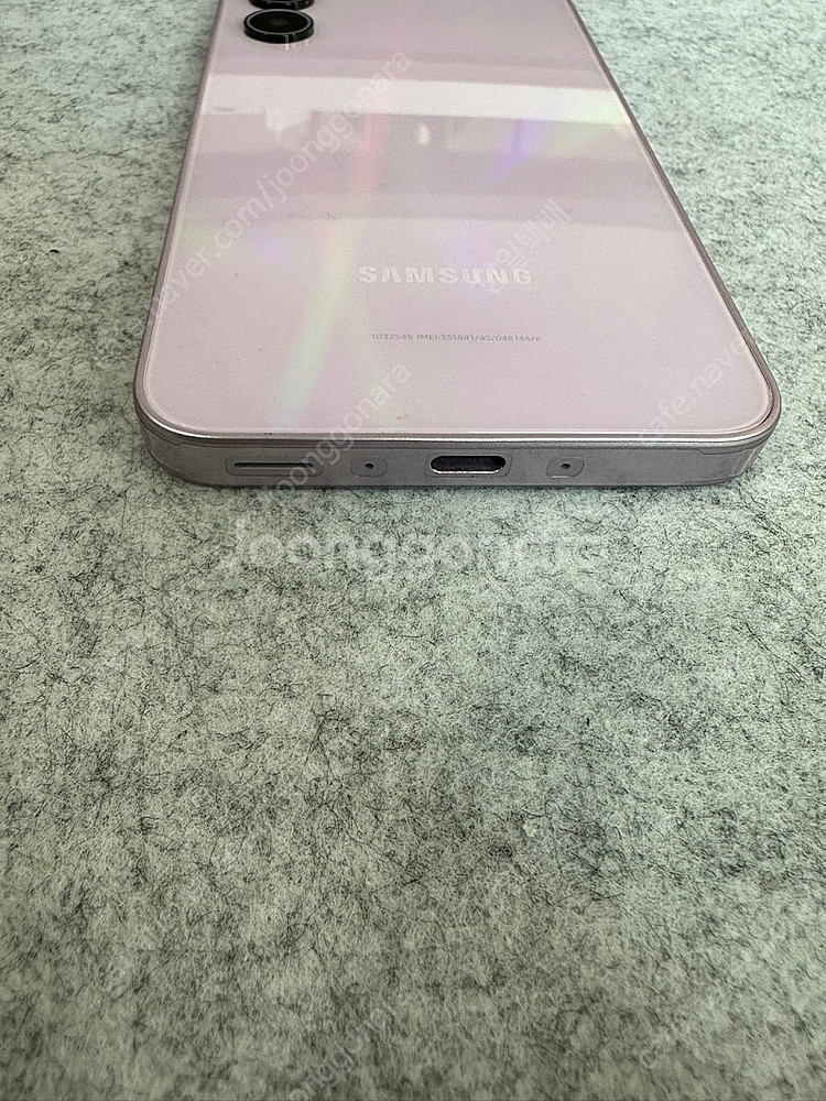 (새상품급) 갤럭시A35 128G 라벤더 24년 9월개...--6