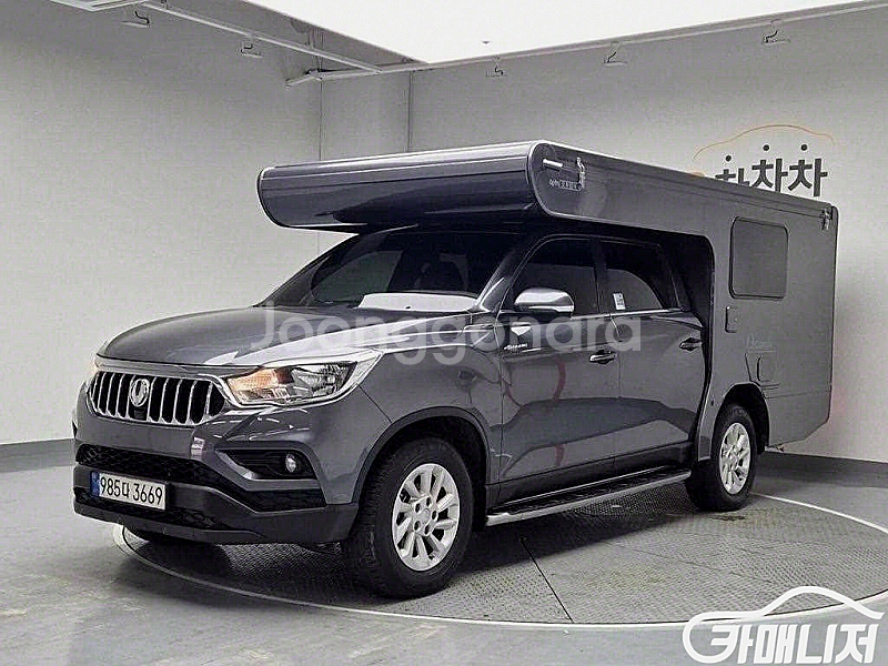렉스턴 스포츠 칸 캠핑카 2020 년 중고차/전액할부/...--0