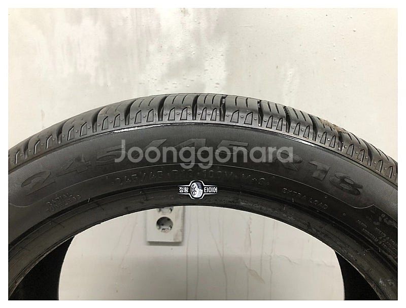 중고타이어 피렐리 P7AS plus 3 245/45R1...--5