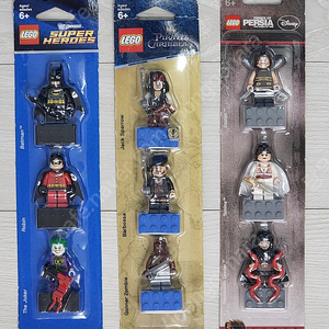 레고 미니피규어 마그넷 세트 3종(미개봉) 일괄 판매