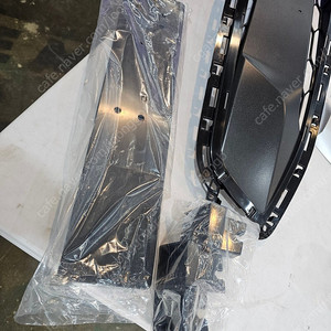 말리부 번호판 하단킷+ 순정그릴